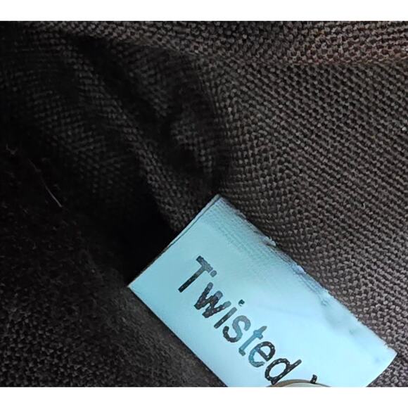 Twisted X Western Boho Wool Saddle Blanket Bag – Grey Multi - Picture 6 of 7